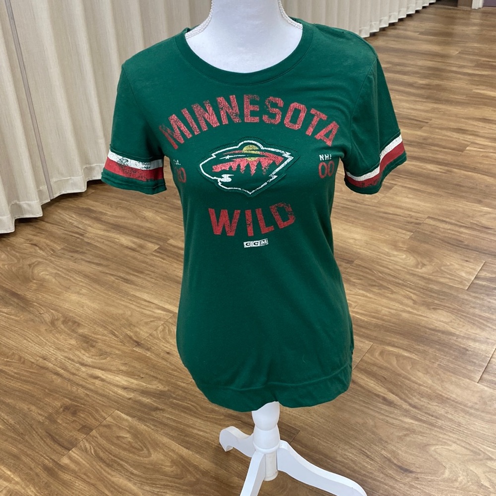Minnesota wild hockey tshirt